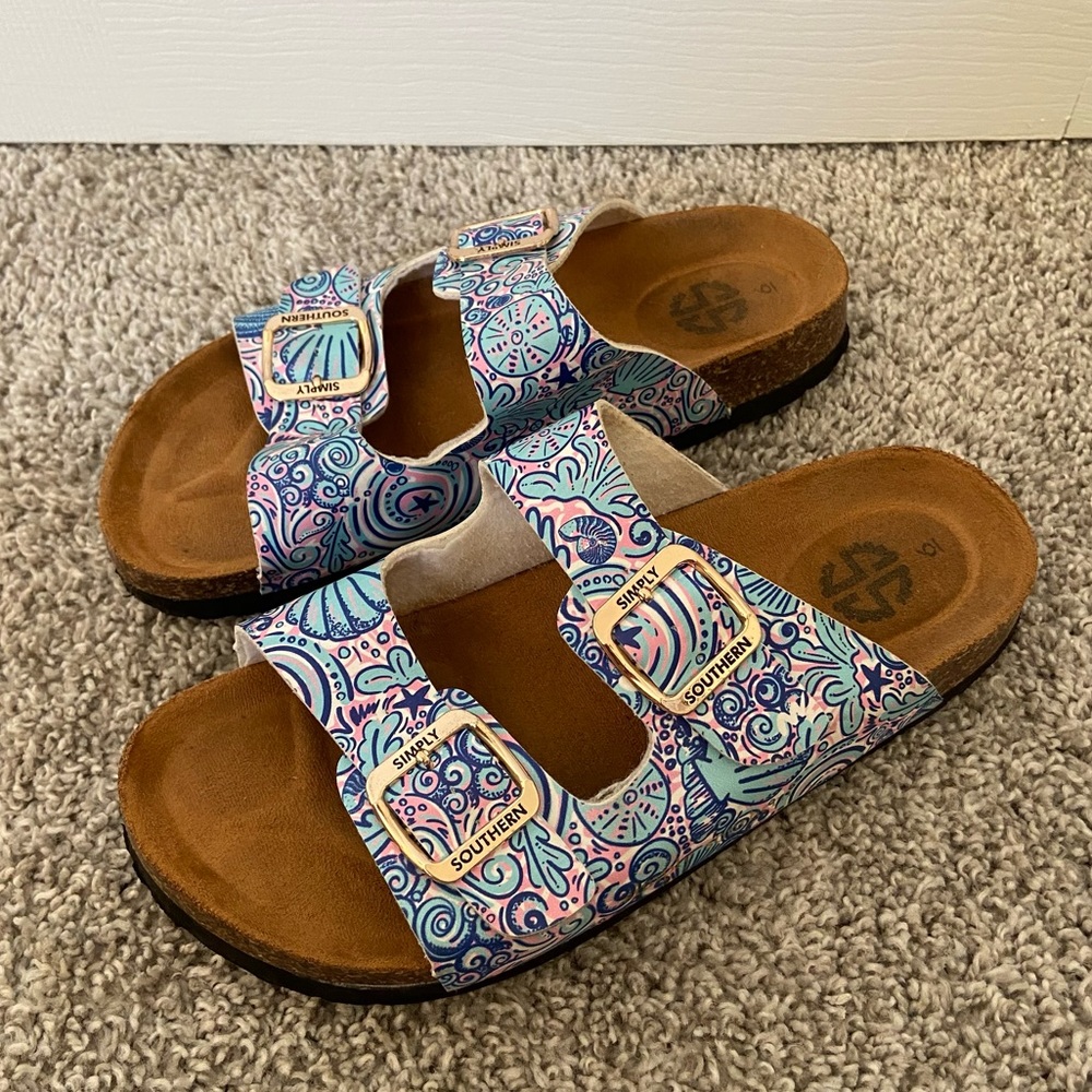 Simply Southern • Arizona Buckle Sandals